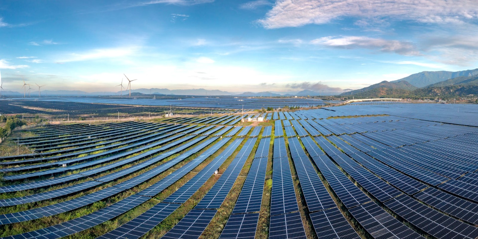 Industrial Solar Background