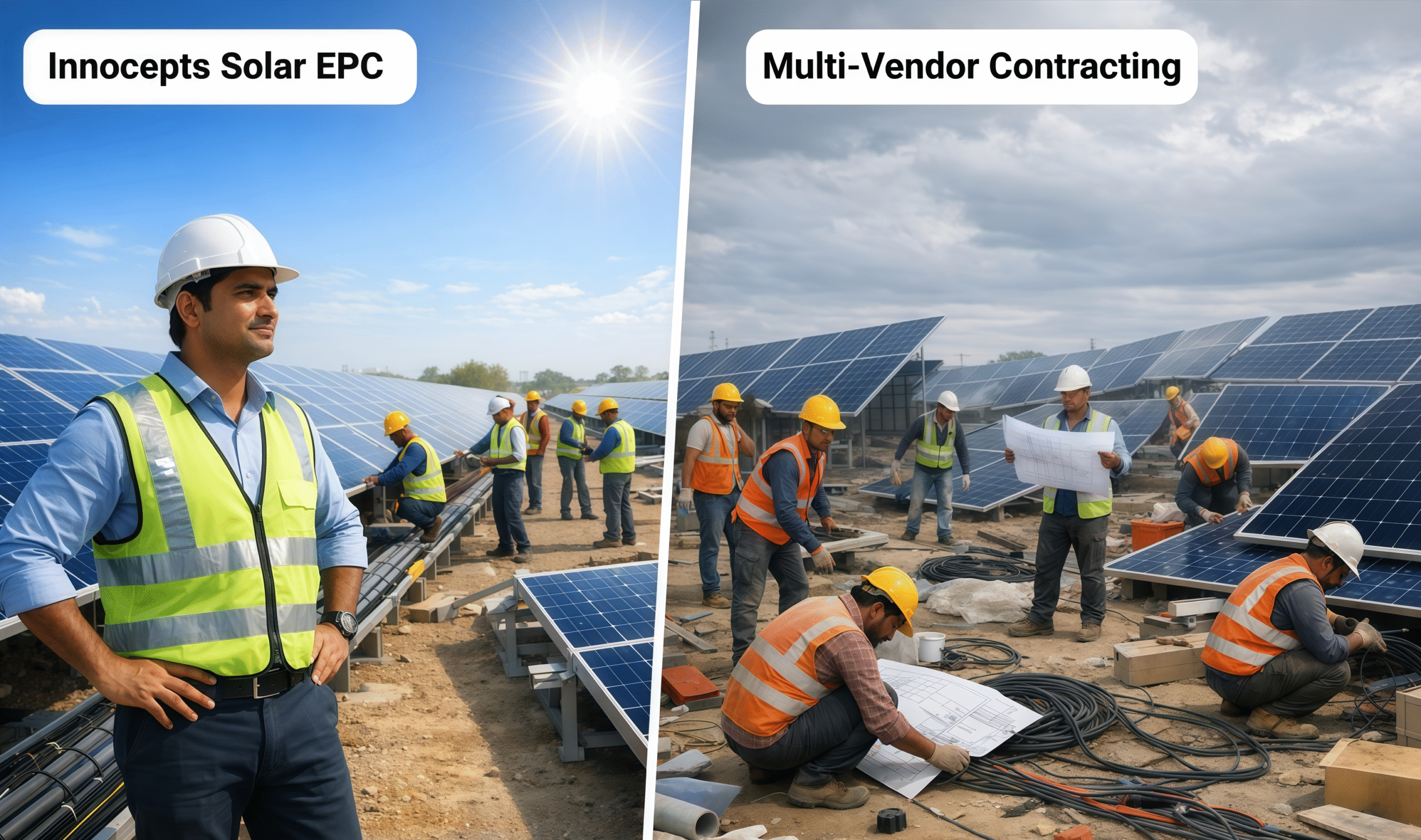 Solar EPC vs Multi-Vendor Contracting